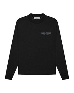 Футболка (GS) FW21 Ls Tee Stretch Limo Fear of god essentials