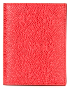 Классическая визитница, красный Thom browne