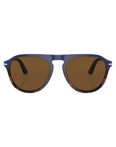 Солнцезащитные очки в круглой оправе, синий Persol