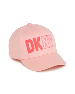 Твиловая кепка с логотипом, розовый Dkny kids
