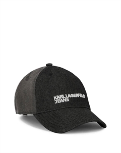 Джинсовая кепка, черный Karl lagerfeld jeans