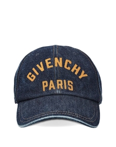 Кепка с вышитым логотипом, синий Givenchy