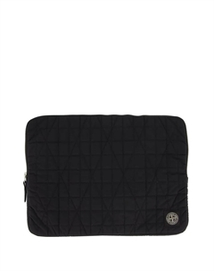 Стёганный чехол для ноутбука, черный Stone island