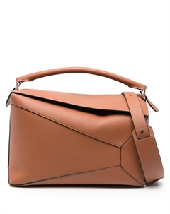 Большая сумка на плечо Puzzle, коричневый Loewe