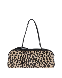 Сумка на плечо Simona с анималистичным принтом, нейтральный Khaite