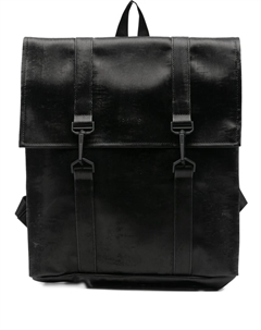 Мини-рюкзак MSN с тисненым логотипом, черный Rains