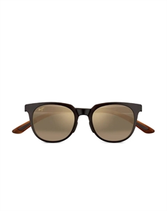 Солнцезащитные очки с эффектом градиента, коричневый Maui jim