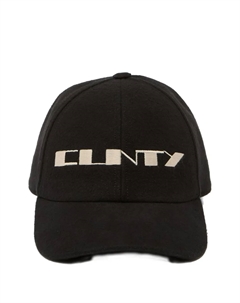 Бейсболка с вышитым логотипом, черный Rick owens drkshdw