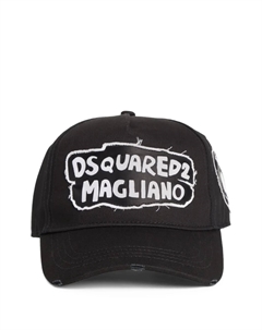 Бейсболка с надписью, черный Dsquared2