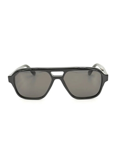 Солнцезащитные очки в квадратной оправе, черный Retrosuperfuture