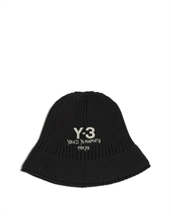 Вязаная вышитая панама, черный Y-3