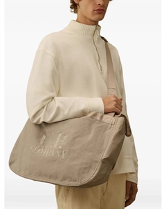 Сумка на плечо с вышитым логотипом, серый C.p. company