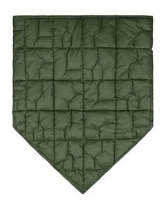 Стеганный шарф, зеленый Herno