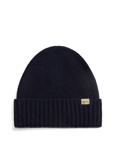 Комплект из шапки бини и шарфа, черный Woolrich