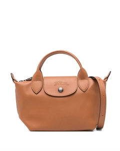 Мини-сумка из кожи Le Pliage Xtra XS, коричневый Longchamp