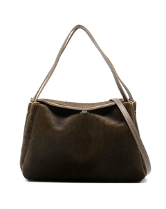 Сумка-тоут со вставками, зеленый Themoirè