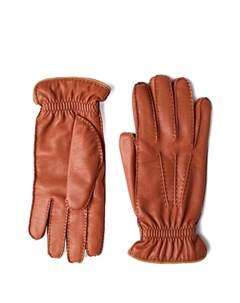 Кожаные перчатки, коричневый Brunello cucinelli