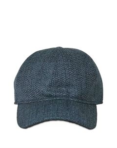 Шляпа с широкими полями из фетра, синий Borsalino