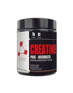 Креатин (250 г), Creatine Pure Micronized, произв. Mypro sport nutrition