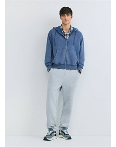 Толстовка на молнии, Синий Ostin