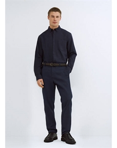 Чиносы с ремнём, Синий Ostin