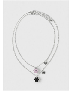 Ожерелье с подвесками для девочек, 2 шт., Серебряный Ostin