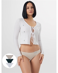 Трусы слипы женские в наборе, 3 шт Mark formelle