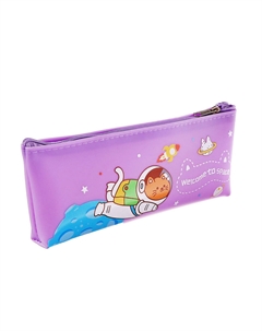 Пенал школьный на молнии Calligrata