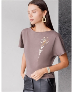 Футболка кофейный Vilatte