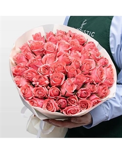 Букет Роз Кения 60 см 51 шт «Индийское Лето» Studio floristic