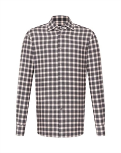 Хлопковая рубашка Kiton