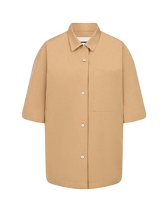 Хлопковая рубашка Jil sander