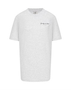 Хлопковая футболка Sporty & rich