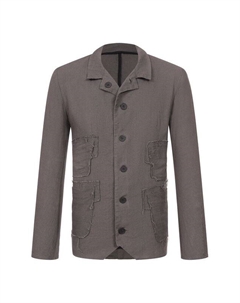 Двусторонний пиджак из вискозы и льна 139dec