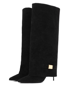 Замшевые сапоги Uma 75 Balmain