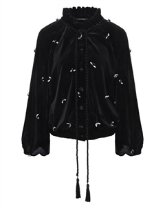 Бархатная блузка Yanina