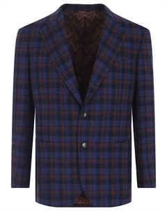 Пиджак кашемировый в клетку Stile latino