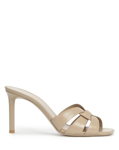 Мюли кожаные Tribute Saint laurent