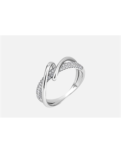 Кольцо серебряное С фианитом 16,5 мл Juvedel