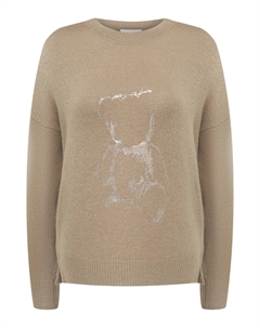 Джемпер с рисунком и боковыми разрезами Elisa.and.me