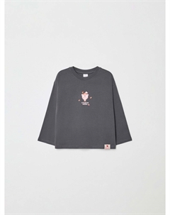 Лонгслив для девочек с принтом x Смешарики Sela