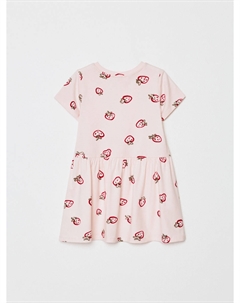 Трикотажное платье с принтом для девочек Sela