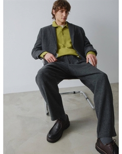 Классические брюки из смесовой шерсти Sela