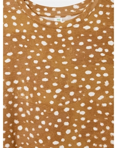 Трикотажное платье с принтом для девочек Sela