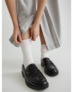 Высокие носки с широкой полоской Sela