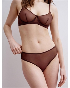 Трусы-слипы из сетчатой ткани Sela