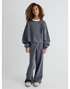 Трикотажные брюки с эффектом стирки для девочек Sela