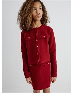 Вязаный кардиган для девочек Sela