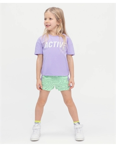 Шорты мятные Button blue