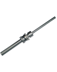 Гриф длина - L2200 мм., d - 50 мм ( до 400 кг) замок олимпийский, трещётка(хром.) Dhs